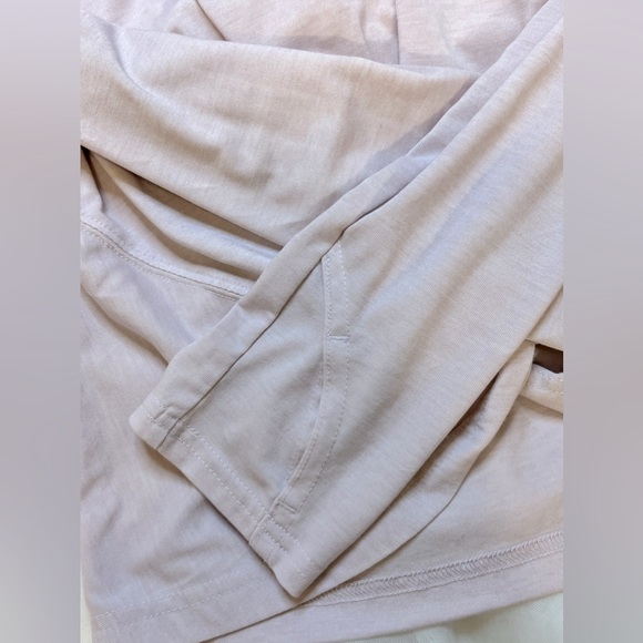 Athleta Essence Twist Light Pink Long Sleeved Top - Picture 8 of 10
